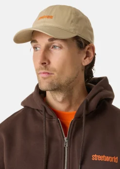 Sale Streetworld Dad Cap Khaki