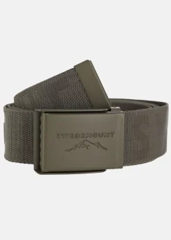 Swedemount Stretch Belt Dk Olive