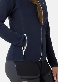 Swedemount Stryn Fleece W Dk Navy/White