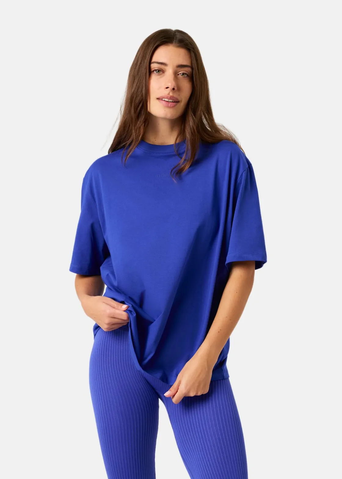 Hot Björn Borg STUDIO OVERSIZED T-SHIRT CLEMATIS BLUE