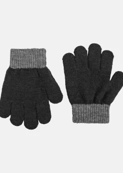Clearance Lindberg SUNDSVALL WOOL GLOVE, 2-P BLACK/ANTH