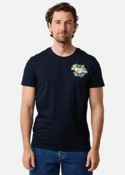 Blount & Pool Sunset Tee Navy