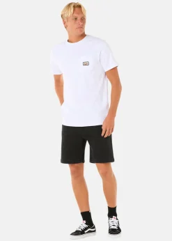 Best Rip Curl SURF PARADISE BADGE TEE UPDATE WHITE
