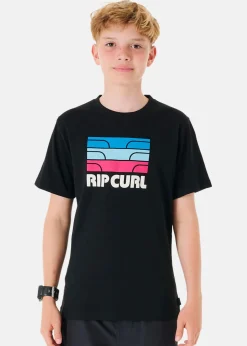 Rip Curl SURF REVIVAL MUMMA TEE-BOY BLACK