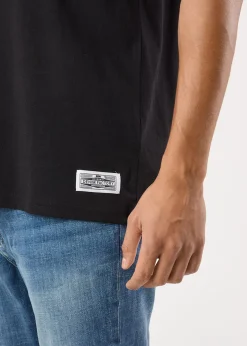 Online Denim Factory Surfer Van Tee Black