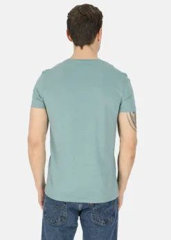 Best Denim Factory Surfer Van Tee Sage Green
