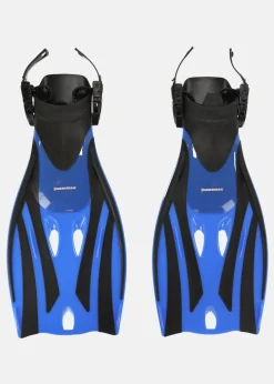 Best Waimea Swimming Fins Adjustable Junio Cobalt blue/Black