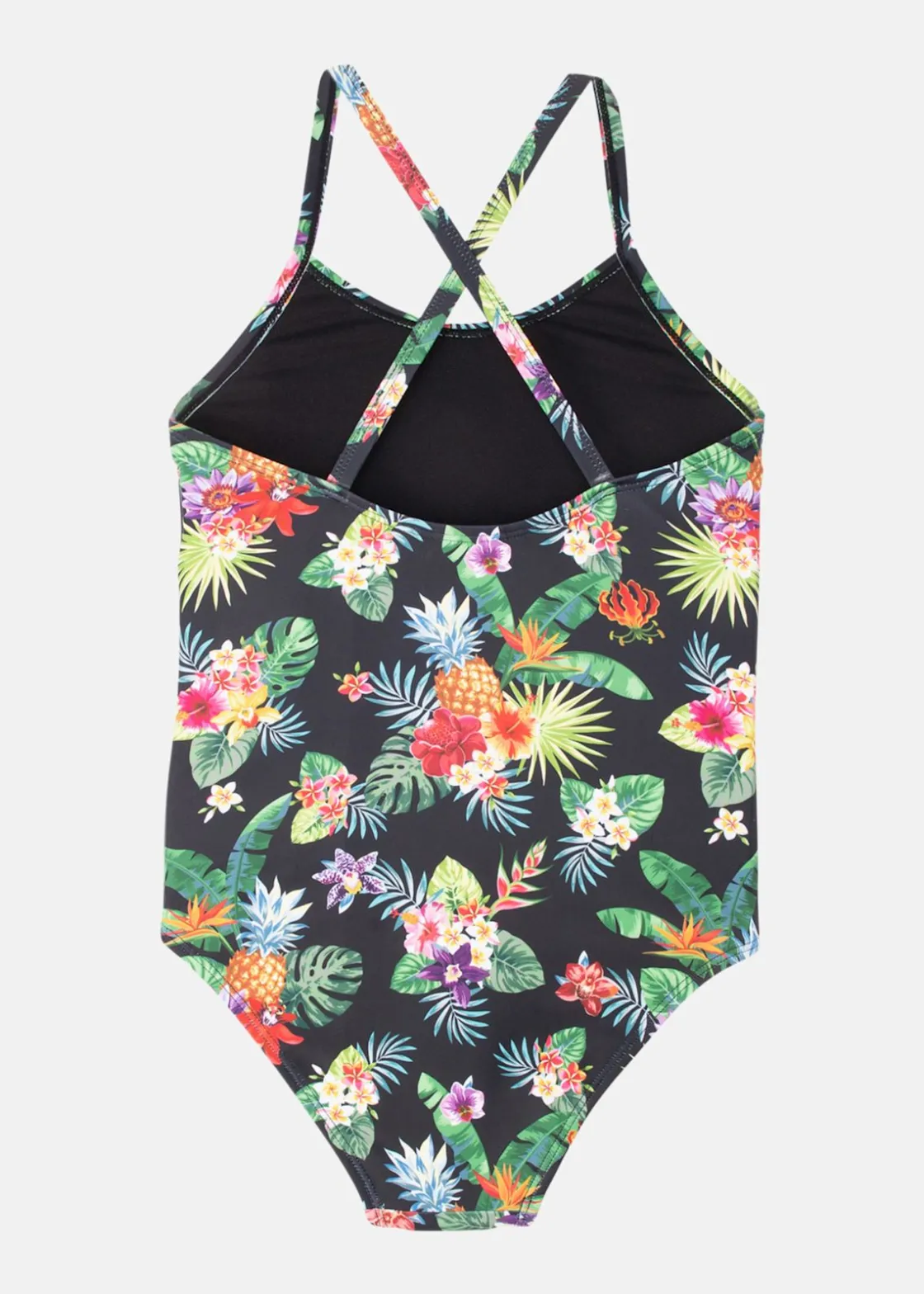 Best Blount & Pool Swimsuit Flower JR Black Pineapple