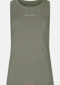 Sale Röhnisch Team Logo Singlet Gunmetal