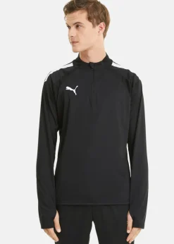 Outlet Puma teamLIGA 1/4 Zip Top Puma Black-Puma White
