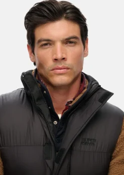 Superdry TECH PADDED GILET Black