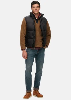 Superdry TECH PADDED GILET Black