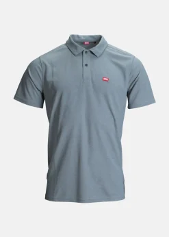 Huski Wear Tech Polo Grey Melange
