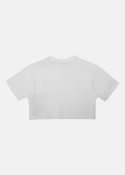 Hot Fila TEENS GIRLS POLLY cropped tee snow white