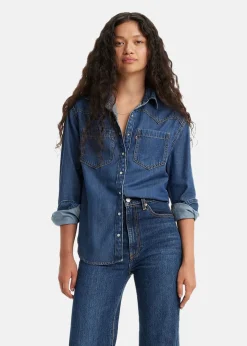 Best LEVI'S® TEODORA WESTERN SHIRT AIR SPACE