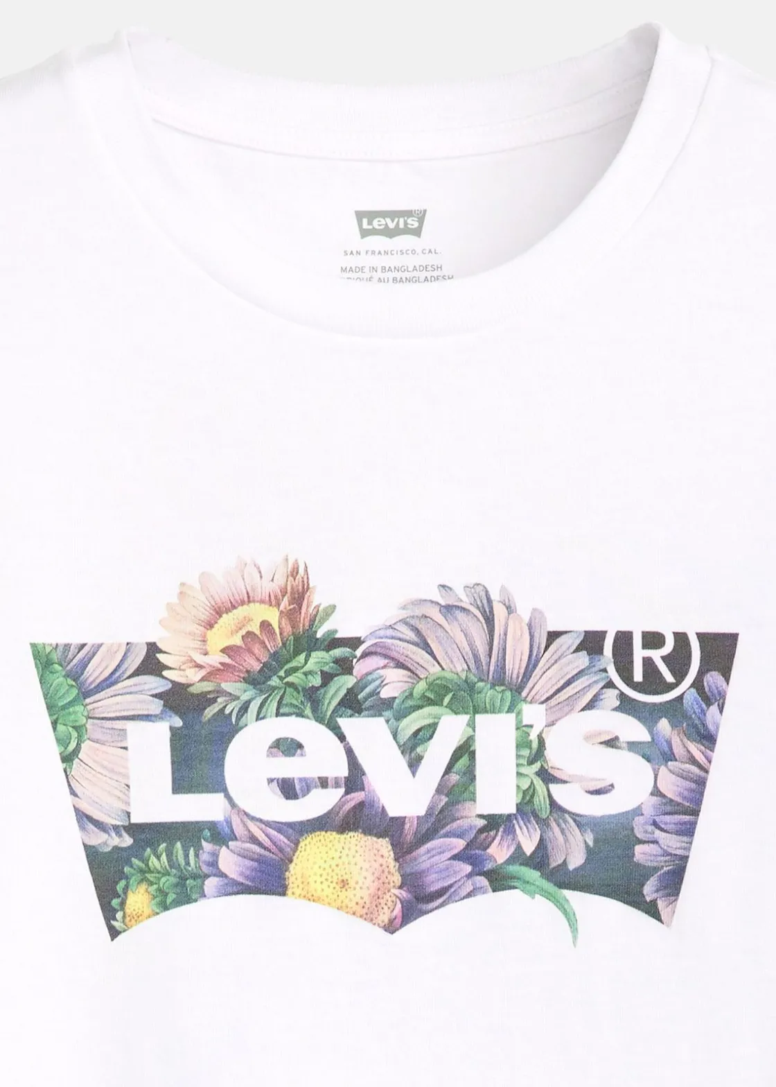 LEVI'S® THE PERFECT TEE PHOTO FLORAL S BW FLORAL