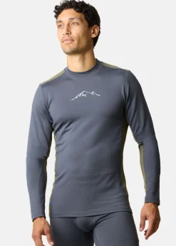 Sale Swedemount Thermal Warm Baselayer Set Charcoal/Olive