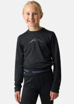 Online Swedemount Thermal Warm Baselayer Set JR Black