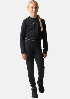 Online Swedemount Thermal Warm Baselayer Set JR Black