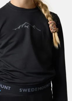 Online Swedemount Thermal Warm Baselayer Set JR Black