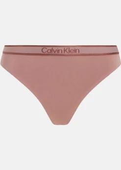 Hot Calvin Klein THONG RED GRAPE W/ APPLE BUTTER LOGO
