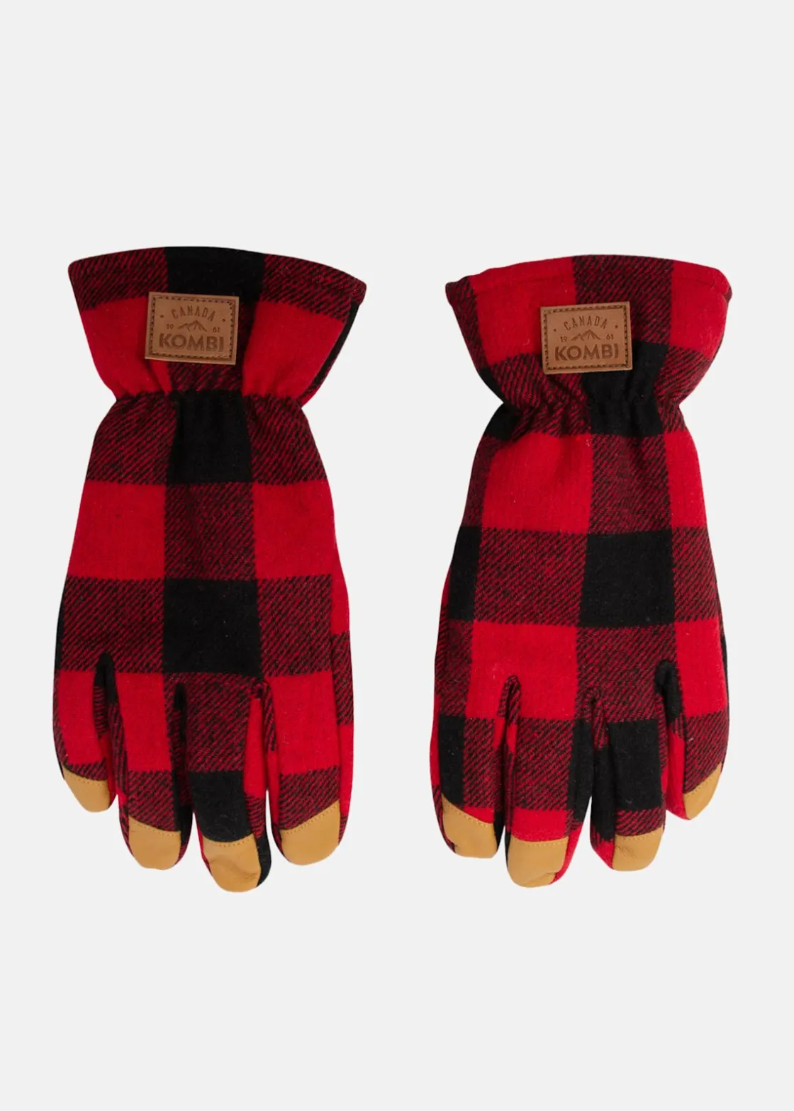 New Kombi TIMBER MENS GLOVE RED BUFFA PL