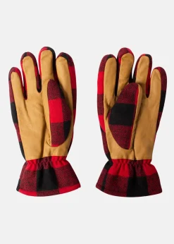 New Kombi TIMBER MENS GLOVE RED BUFFA PL