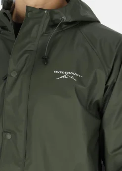Sale Swedemount Tjärnö Rain Set Olive/Black