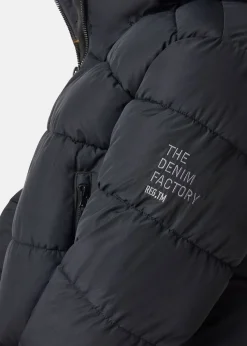 Hot Denim Factory Tokyo Puffy Jacket W Black