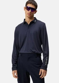 J.lindeberg Tour Tech Long Sleeve Navy Melange