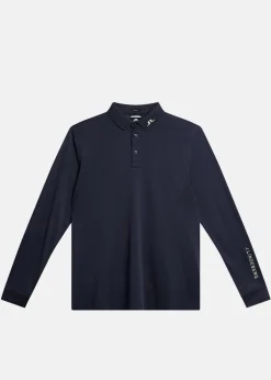 J.lindeberg Tour Tech Long Sleeve Navy Melange