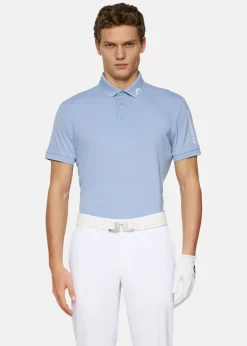 J.lindeberg Tour Tech Polo Rain Washed