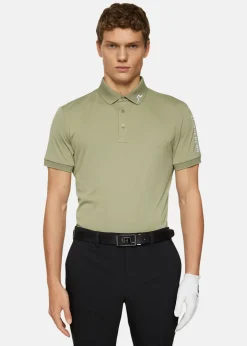 Discount J.lindeberg Tour Tech Polo Oil Green