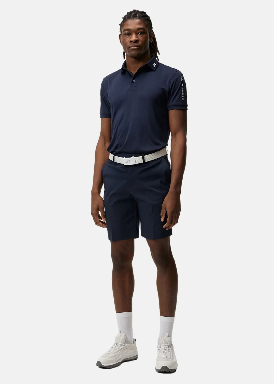 Outlet J.lindeberg Tour Tech Reg Fit Golf Polo JL Navy
