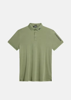 Discount J.lindeberg Tour Tech Reg Fit Polo Oil Green Melange