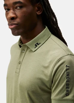 Discount J.lindeberg Tour Tech Reg Fit Polo Oil Green Melange