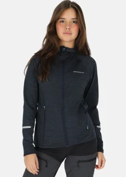 New Swedemount Trail Stretch Hood Jacket W Dk. Navy Melange/ Navy