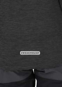 Swedemount Trail Stretch Hood Jacket W Charcoal Melange/ Black