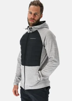 Sale Swedemount Training Hybrid Jacket Lt. Grey Melange/Charcoal Melange