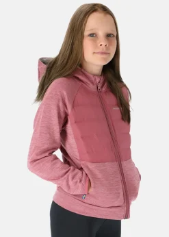 Best Swedemount Training Hybrid Jacket JR Dusty Rose Melange/Lt. Grey Melange