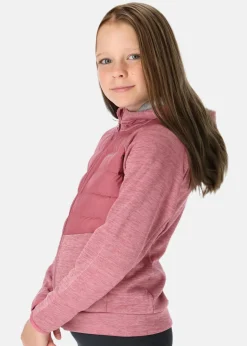 Best Swedemount Training Hybrid Jacket JR Dusty Rose Melange/Lt. Grey Melange