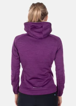 Online Swedemount Training Hybrid Jacket W Plum Melange/Lt Grey Melange