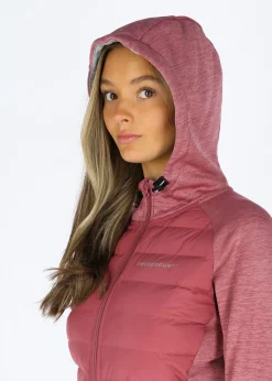 Online Swedemount Training Hybrid Jacket W Dusty Rose Melange/Lt. Grey Melange