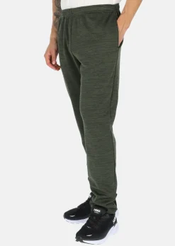 Swedemount Training Logo Pants Olive Melange/Lt. Grey Melange