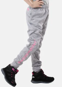 Sale Swedemount Training Logo Pants JR Lt. Grey Melange/Lt. Pink