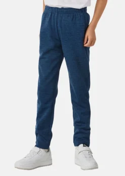 Swedemount Training Logo Pants JR II Navy Melange/Lt Blue