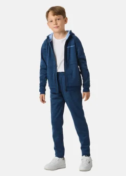 Swedemount Training Logo Pants JR II Navy Melange/Lt Blue