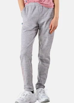 Clearance Swedemount Training Logo Pants JR II Lt. Grey Melange/Dusty Rose