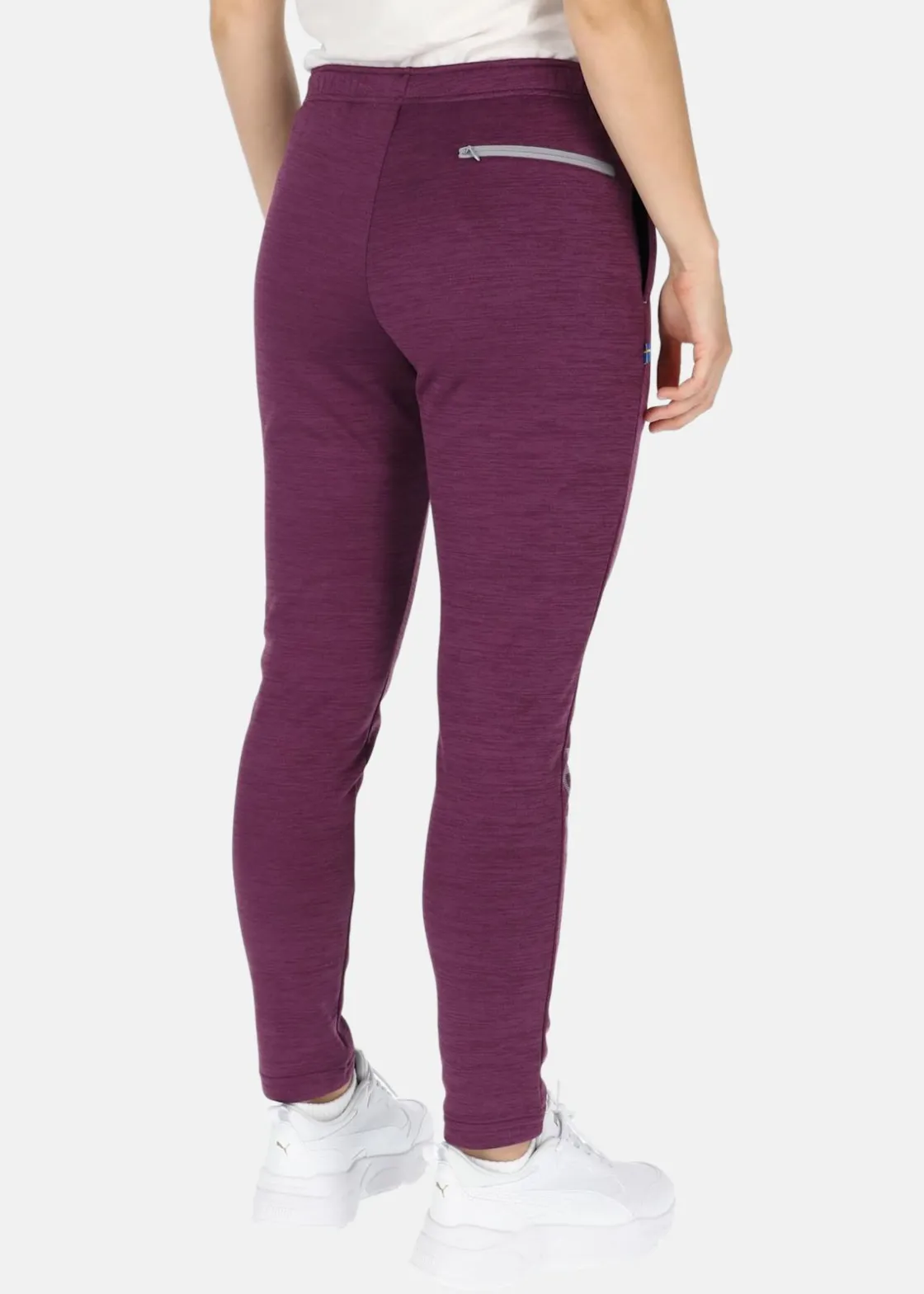 Hot Swedemount Training Logo Pants W Plum