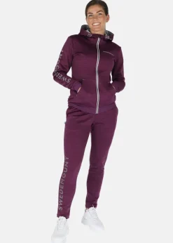 Hot Swedemount Training Logo Pants W Plum